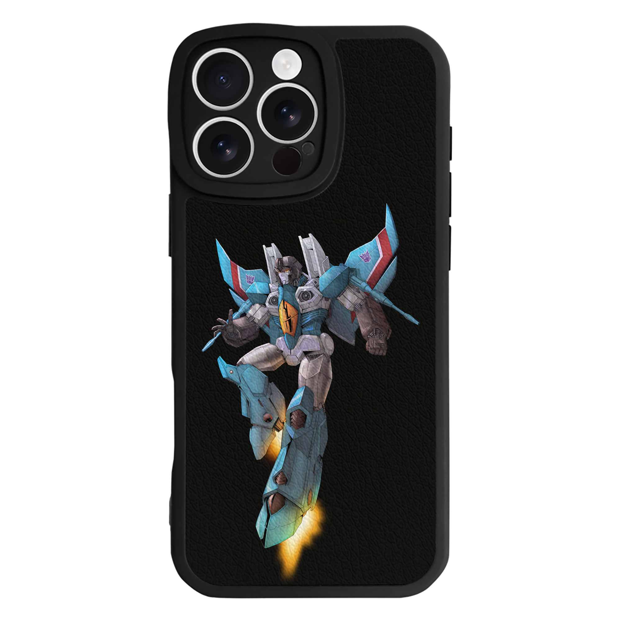 （画像用） Transformers トランスフォーマー 【iPhone 16シリーズ対応】シリコンスマホケース（レザー調） 材質：シリコン
